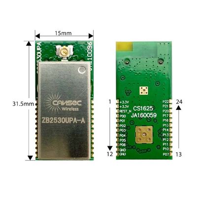 Module van de de Modulecc2530 rf Schakelaar van Zigbee van de IoT I/O Lange afstand met Antenne