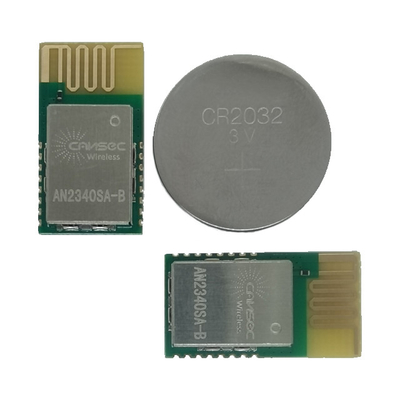 CANSEC AN2340 BLE 5.3 /ZigBee Multiprotocol klein formaat Low Energy AT Command Aanpasbaar Beacon CC2340