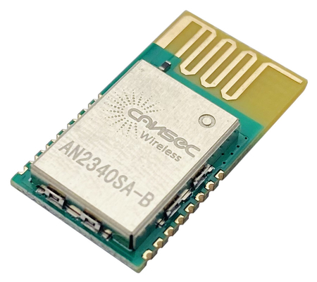 CANSEC AN2340 BLE 5.3 /ZigBee Multiprotocol klein formaat Low Energy AT Command Aanpasbaar Beacon CC2340