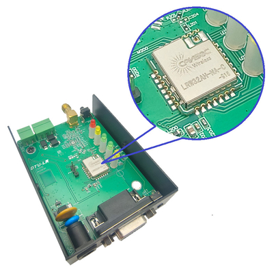 DTU Data Transfer Unit gegevens RS232 RS485 seriële poort LoRa communicatieprotocol aangepast product