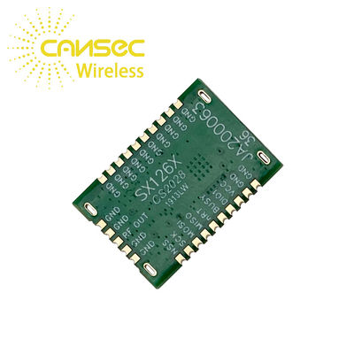 Cansec een lr1262na-Sx1262 LoRa Module 5.7km Afstand 17*24.3*3.4mm