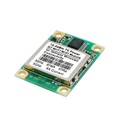 16.5dBm TX Power IoT WiFi Module voor Naadloze Draadloze Connectiviteit 2.4GHz 380mA TX Stroom 5GHz 87mA RX Stroom